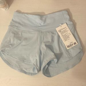 BRAND NEW TAGS INTACT SPEED UP HR SHORT 4” LULULEMON SHORTS